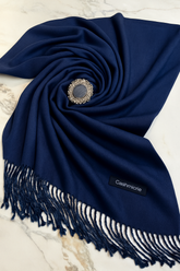 Cashmere Noor - Premium Silk Dupatta with Elegant Finish
